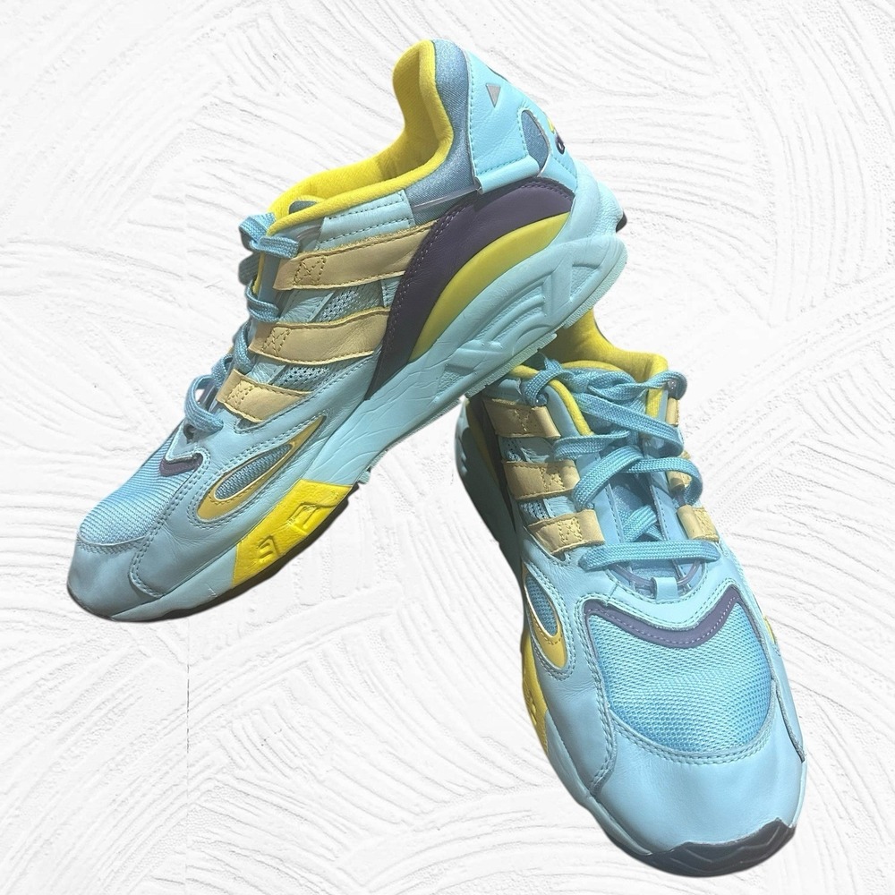 Adidas Lexicon 94 Men's Size 11  Aqua Blue Yellow 2020 EG8790